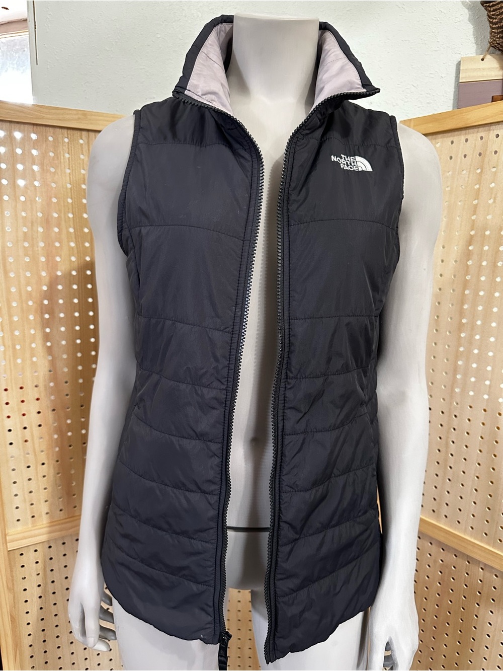 The North Face Women's Charcoal Quilted Vest